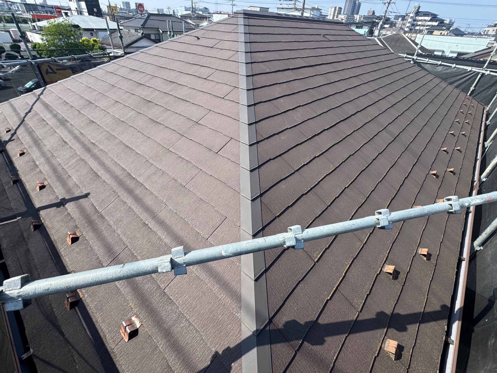 サビの出たプレハブ小屋を高耐久塗料で一新／川越市・U様邸（築26年・4社相見積もりで当店を選定）