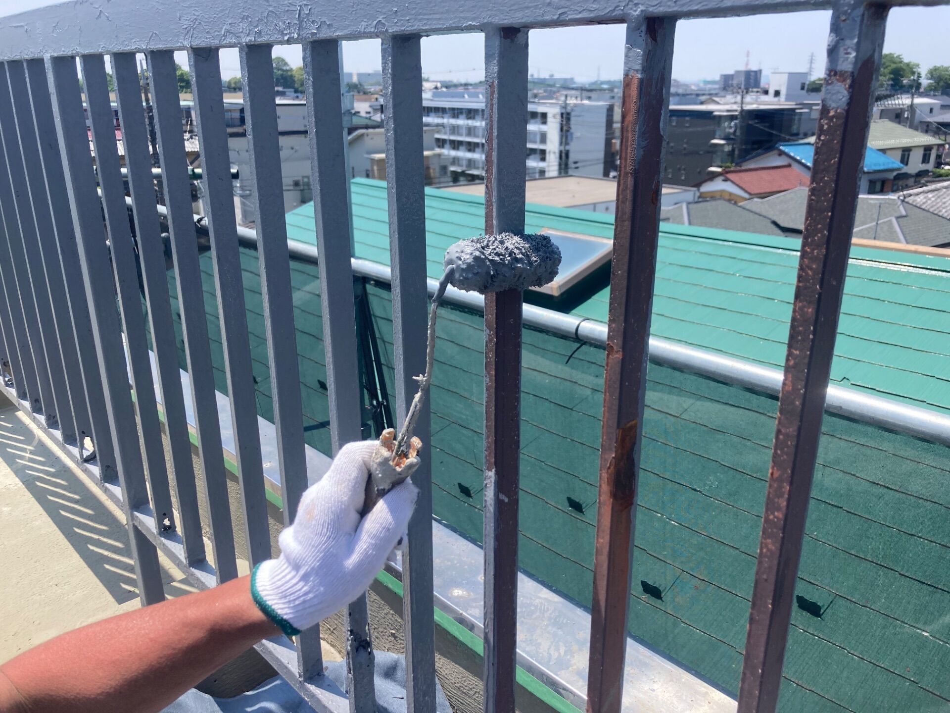 サビの出たプレハブ小屋を高耐久塗料で一新／川越市・U様邸（築26年・4社相見積もりで当店を選定）
