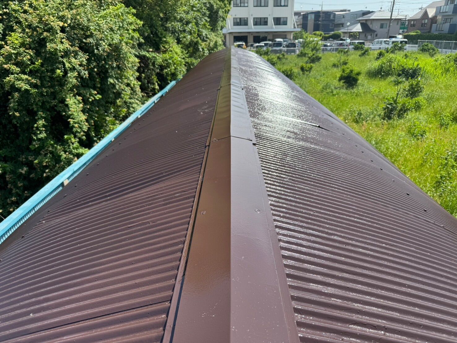 サビの出たプレハブ小屋を高耐久塗料で一新／川越市・U様邸（築26年・4社相見積もりで当店を選定）