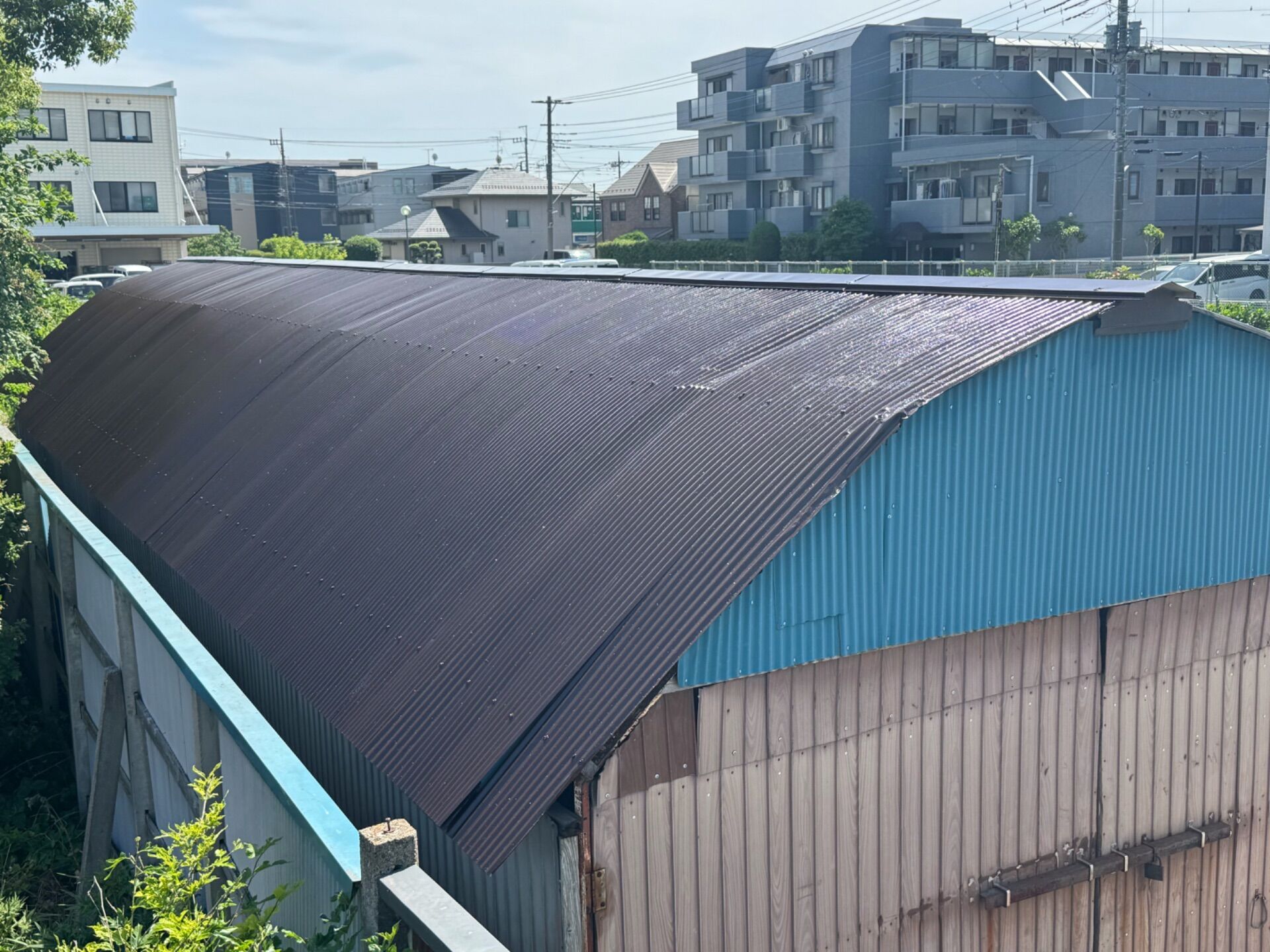 サビの出たプレハブ小屋を高耐久塗料で一新／川越市・U様邸（築26年・4社相見積もりで当店を選定）