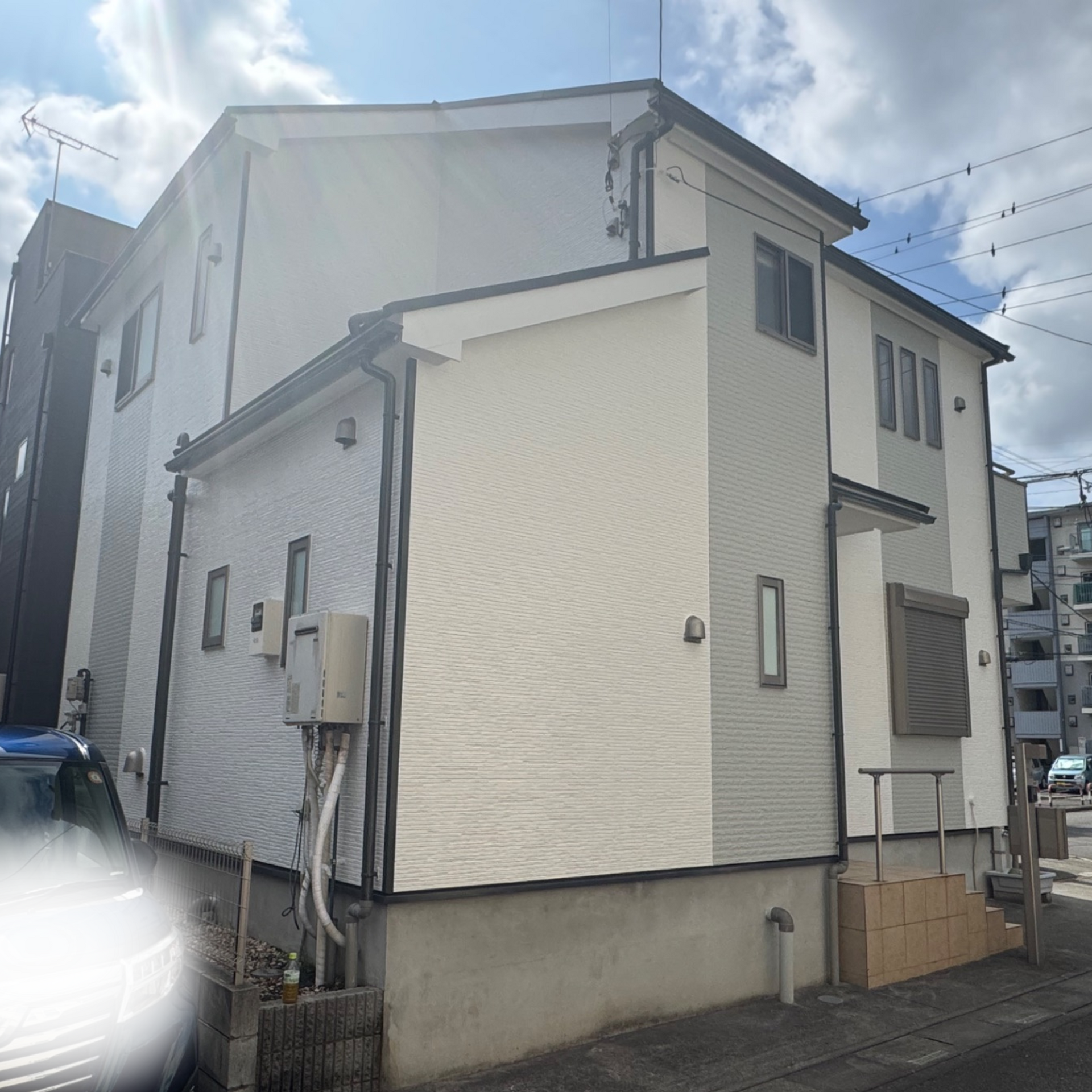 サビの出たプレハブ小屋を高耐久塗料で一新／川越市・U様邸（築26年・4社相見積もりで当店を選定）