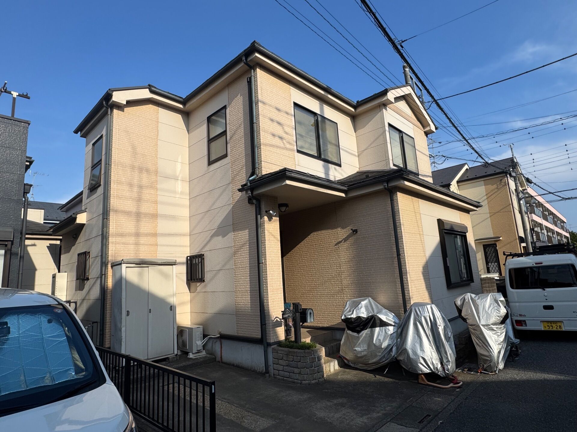 サビの出たプレハブ小屋を高耐久塗料で一新／川越市・U様邸（築26年・4社相見積もりで当店を選定）