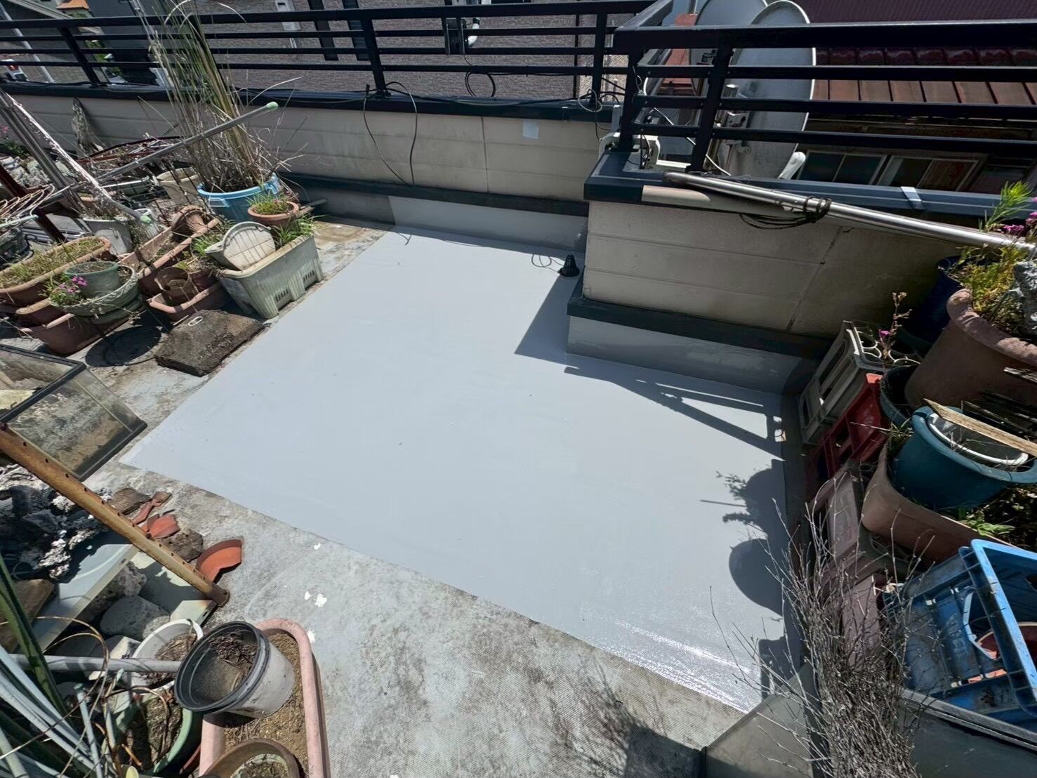 サビの出たプレハブ小屋を高耐久塗料で一新／川越市・U様邸（築26年・4社相見積もりで当店を選定）