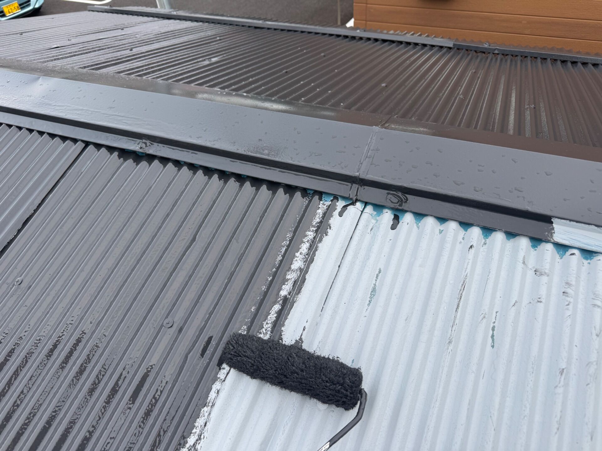 サビの出たプレハブ小屋を高耐久塗料で一新／川越市・U様邸（築26年・4社相見積もりで当店を選定）