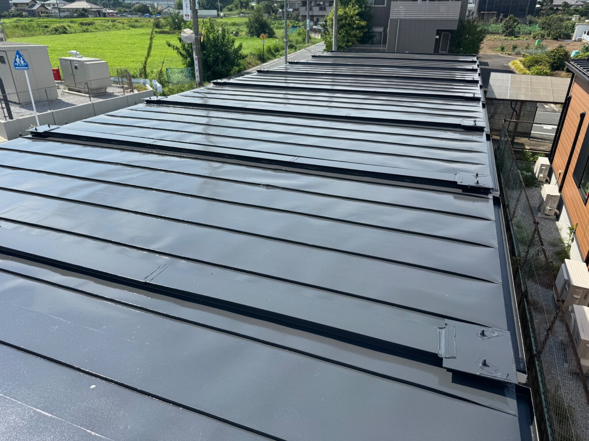 サビの出たプレハブ小屋を高耐久塗料で一新／川越市・U様邸（築26年・4社相見積もりで当店を選定）